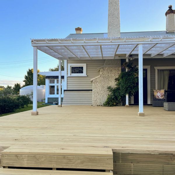 Wooden Deck & Steps 2022